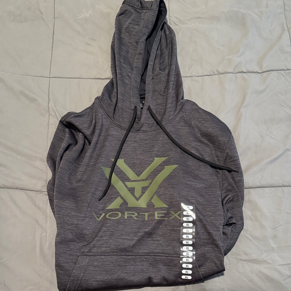 Vortex Gray Lightweight Hoodie Jacket